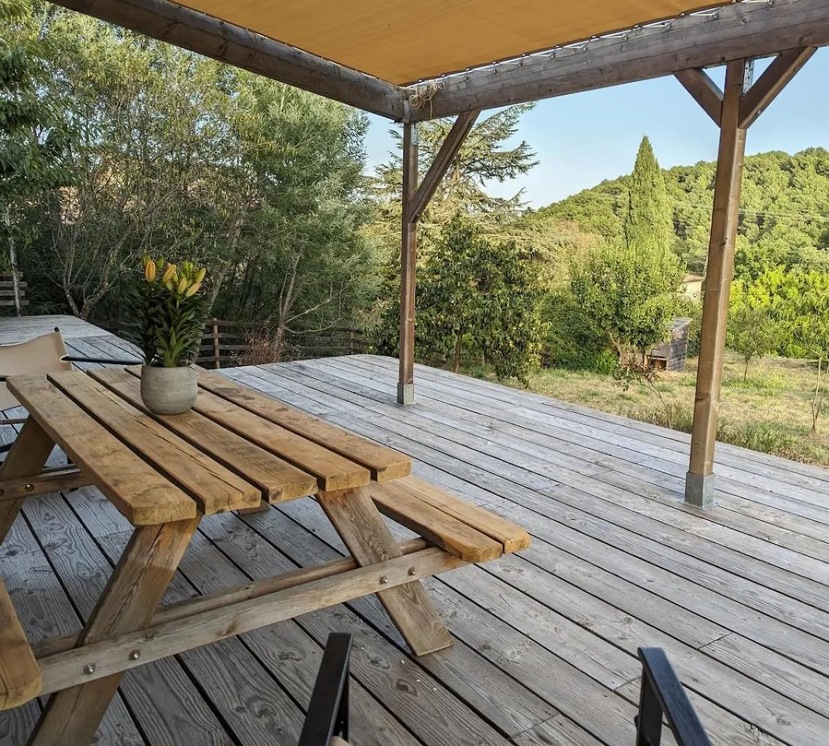 Maison Bois Au Calme Ailhon Francia