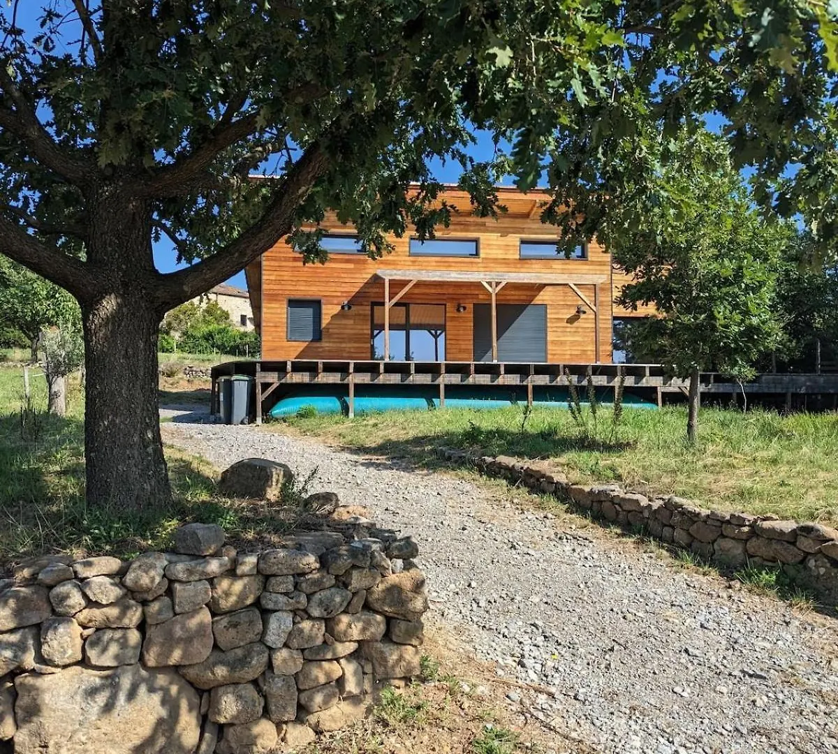 Maison Bois Au Calme Ailhon