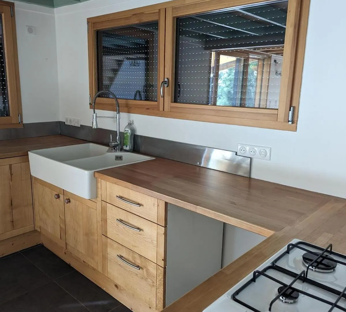 Сasa de vacaciones Maison Bois Au Calme Ailhon